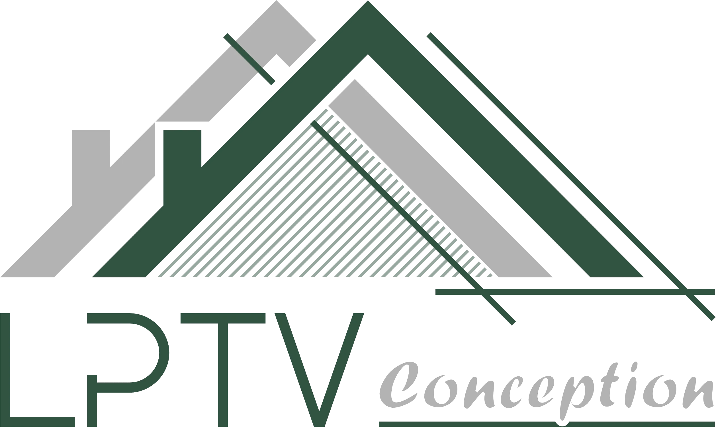 Logo LPTV Conception, bureau d'études Les P'tits toits vendéens